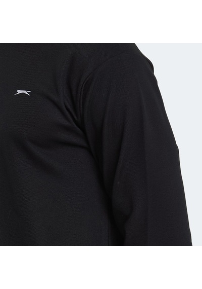 Slazenger OFFENDER KTN Erkek Cepli Siyah Eşofman Takımı