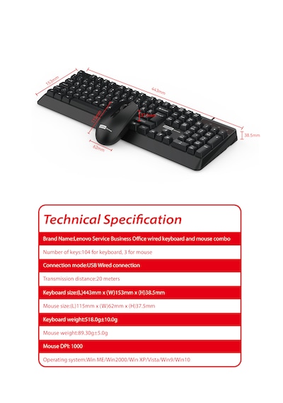 Km150 Kablolu Klavye Mouse Set Q Türkçe Siyah 870042256 Optik