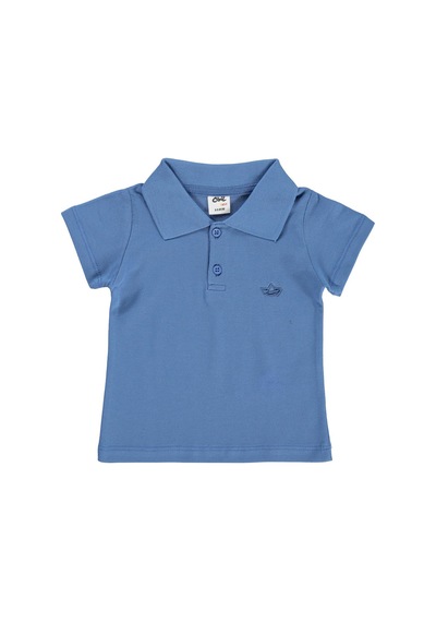 Civil Baby Yelken Baskılı 6-18 Ay Tişört - Mavi İndigo