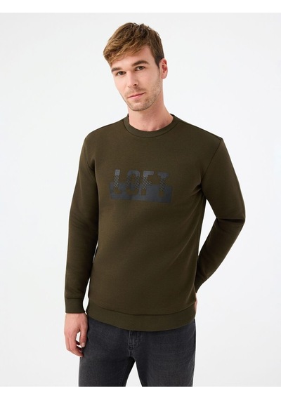 LOFT Regular Fit Erkek Sweatshirt Lf2041178 Q1.v1 Haki