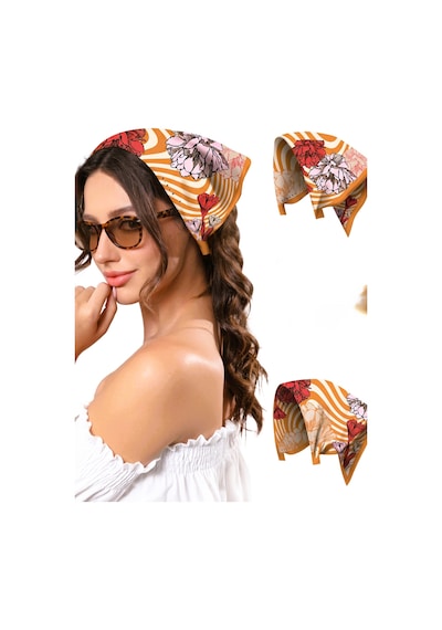 Sisley Flora Bandana/fular -2016-47 47 Turuncu