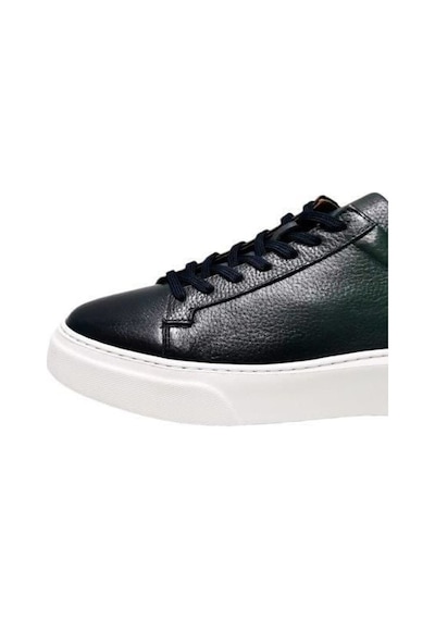 Deri Erkek Sneaker Siyah