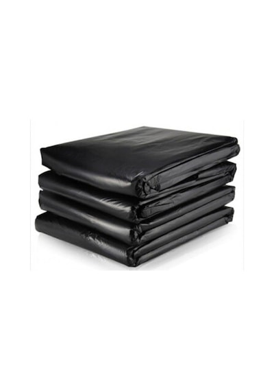 Siyah Dökme Market Poşeti Torbası - Hışır Atlet Poşet - Mini Boy - 20 X 35 Cm. - 3 Kg.