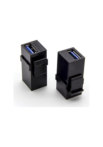 8860 Usb 3.0 A Dişi To Dişi Keystone Jack Adaptör Çevirici Uzatma Dönüştürücü Ara Bağlantı