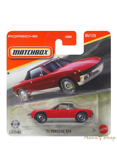 Matchbox 2026 Mix 8 Basic Case J '71 Porsche 914