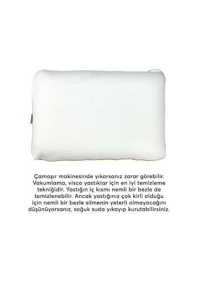 Bedline Visco Hight Comfort Yastık 39 58 16 Cm 2 Adet Beyaz