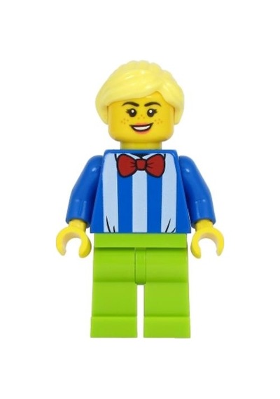 Lego Minifigür Fairground Worker Female Twn414