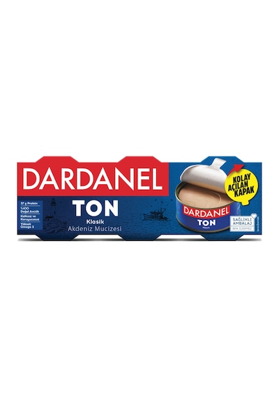Dardanel Klasik Akdeniz Mucizesi Ton Balığı 3 x 75 G
