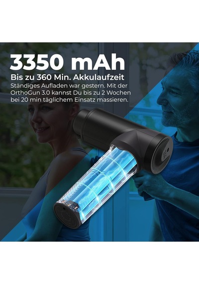 Orthomechanik 3.0 Orthogun Kılıfı Olmadan Uygulamalı Ve 4 Eklentili Masaj Tabancası Masaj Ve Rahatlama İçin 160w Motor Ve 5 Yoğunluk 360 Dakikaya Kadar Çalışma Süresi Orthomechanik 3.0 Orthogun Kılıfı Olmadan Uygulamalı Ve 4 Eklentili Masaj Tabancası Masaj Ve Rahatlama İçin 160w Motor Ve 5 Yoğunluk 360 Dakikaya Kadar Çalışma Süresi