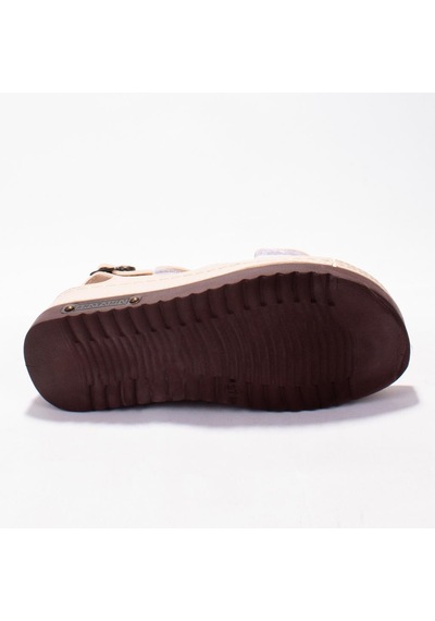 Dagoster Dza37-3014 Bej Günlük Ortopedik Kadın Sandalet Bej