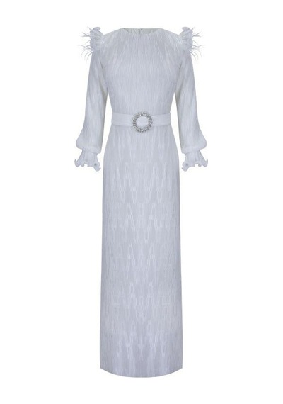 Senna Pamela Dress Ekru Ekru