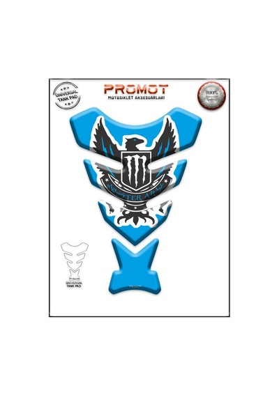 Universal Motosiklet Tank Pad 3d Sticker 0196 Diğer
