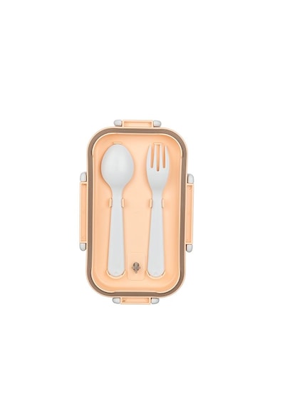Aura 2 Bölmeli Akıllı Isıtmalı Çelik Öğle Yemeği Kabı Lunch Box Turkuaz