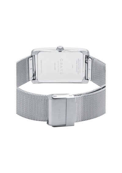Obaku Denmark V311lxcwmc Quartz Gri Hasır Kordon 24 Mm Kadın Kol Saati Gri