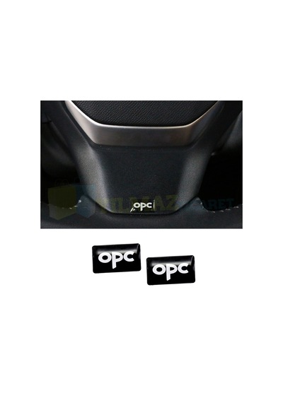 Opel Opc Logo Damla Sticker Vites Direksiyon Jant Torpido 2 Adet