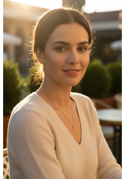 Altın 3 Boyutlu J Harfi Ve Zinciri