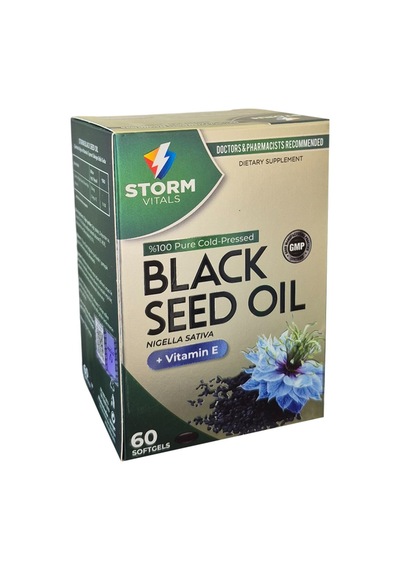 Storm Vital Black Seed Oil Softjel 60 Kapsül