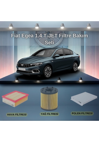 Fiat Egea 1.4 T-jet Filtre Bakım Seti