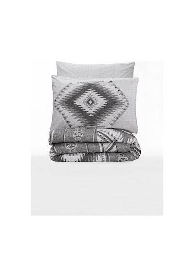 Cotton Box Ethnic Çift Kişilik Nevresim Takımı Delos Antrasit