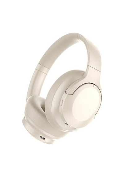 Lexroo Lp-hd002 Ayarlanabilir Anc Aktif Gürültü Önleyicili Kulak Üstü Bluetooth Kulaklık - Krem