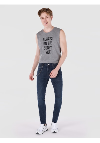 Colin's Colins 041 Danny Slim Fit Düşük Bel Düz Paça Koyu Mavi Erkek Jean Pantolon Cl1064342 001