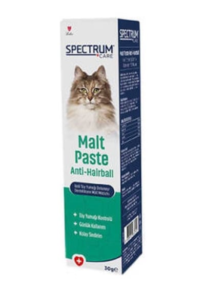Anti Hairball Tüy Yumağı Önlemeyi Destekleyen Malt Paste Kedi Macunu 30 Gr