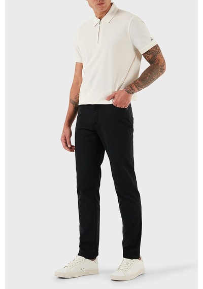 Tommy Hilfiger Denton 5pkt Comfort Knıt Gmd Erkek Siyah Pantolon - Mw0mw38810