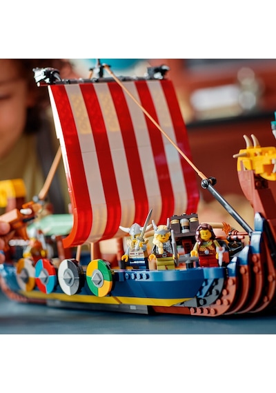 LEGO® Creator 31132 Viking Gemisi ve Midgard Yılanı 1192 Parça
