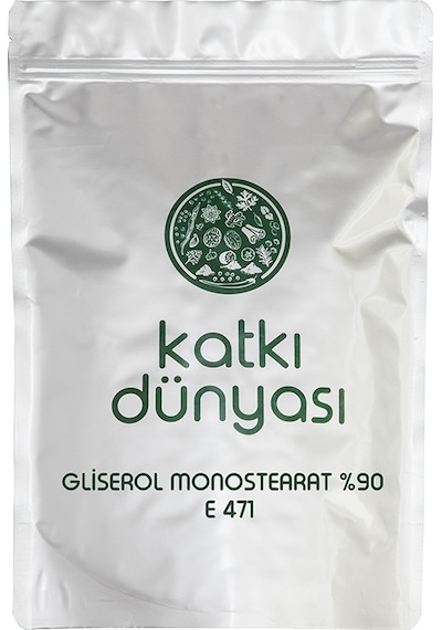 Katkı Dünyası Gliserol Monostearat %90 E471 2500 G