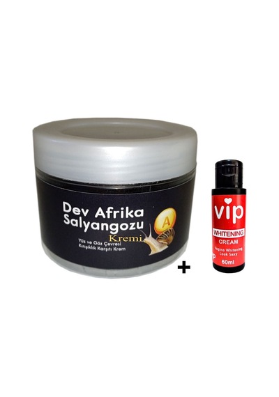 Giant Yàşlanma Kàrsıtı Salyangozkremi 100ml Dev Afrikasalyangozu + Vip Vajinarenk Açıcıkrem 60 Ml