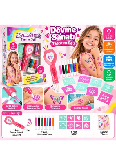 Dövme Sanatı Tasarım Seti