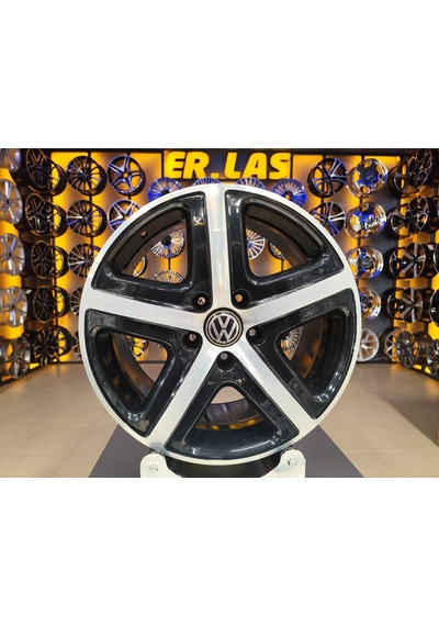 4 Adet Volkwagen  9 19 5 130 Et60 57.1 Black Mack Jant Revize Edilmiş Takım