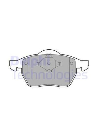 DELPHI LP978 Fren Balatası Ön 100 90- A6 94-