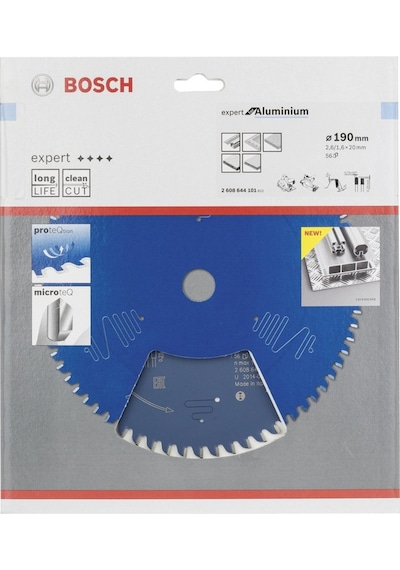 Bosch - Expert Serisi Alüminyum için Daire Testere Bıçağı 190x20