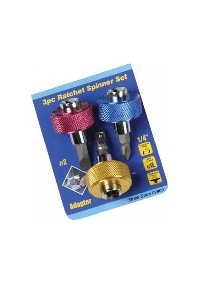 3 Parça 14" Cırcırlı Bits Adaptör Seti Manyetik Adaptör