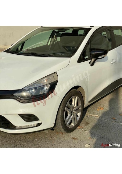 Renault Clio 4 Yarasa Ayna Kapağı Parlak  Siyah