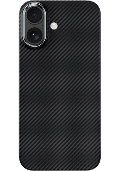 Apple Uyumlu iPhone 17 Kılıf Benks M-safe Şarj Metal Kamera Çerçeveli Armorair 600d Kevlar Fiber Siyah