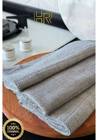 Miss Clean Mikrofiber Temizlik Bezi Kareli 3'lü 40 x 40 CM