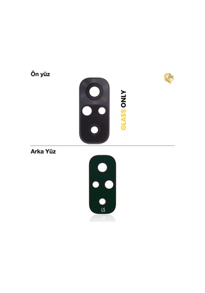 Xiaomi Redmi Note 10 S Uyumlu Kamera Lensi Kamera Camı Lens Camı Arka Kamera Camı Camera Lens Glass