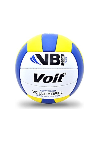 Unisex Voleybol Topu N5 Vb2000plus Beyaz-mavi-kırmızı