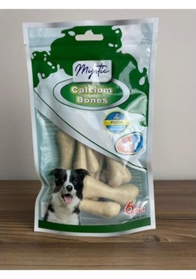 Mystic Köpek Kalsiyum Sütlü Kemik - Orta Boy - ( 6 Adet * 24 Gr =
