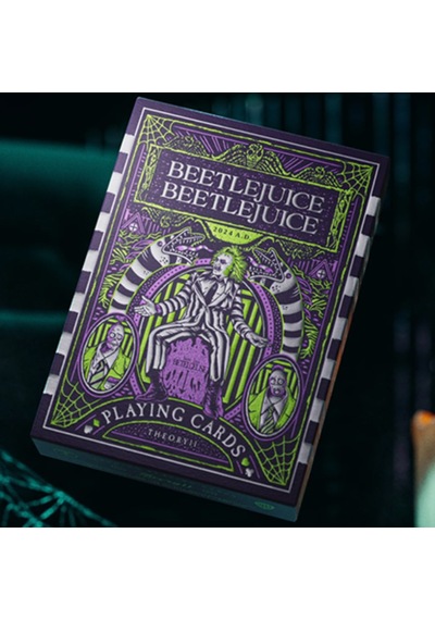Theory11 Beetlejuice Premium Oyun Kağıdı Limited Edition Koleksiyonluk İskambil Kartları
