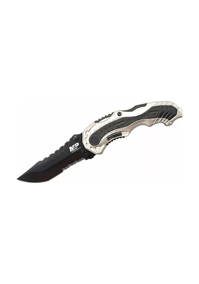 Smith & Wesson M&p Magıc Assisted Liner Lock 3.25 Katlanır Kamp Bıçak Swmp6cnscp Siyah