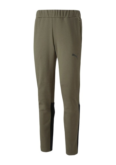 Puma Teamcup Casuals Pants Erkek Futbol Eşofman Altı 65798835 Haki 001