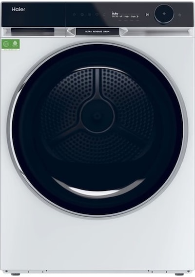 Haier HD90-A3Q397U1-S 9 KG Wi-Fi Bağlantılı Isı Pompalı Kurutma Makinesi