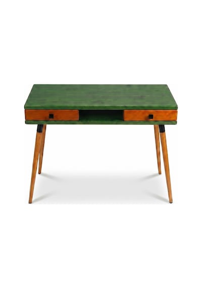 Mobenta Modest Desk: Masif Çalışma & Laptop Masası 2 Çekmece 1 Bölme - 120x60 Ye-bk Yeşik-bakır Mobenta Modest Desk: Masif Çalışma & Laptop Masası 2 Çekmece 1 Bölme - 120x60 Ye-bk Yeşik-bakır