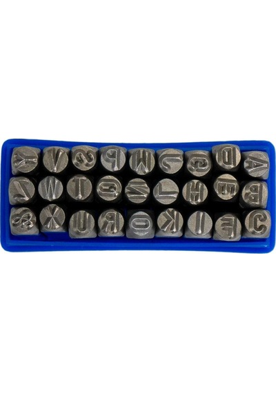 Partner Pt21215 Çelik Harf Zımba Takımı 5 Mm 3/16" 27 Parça