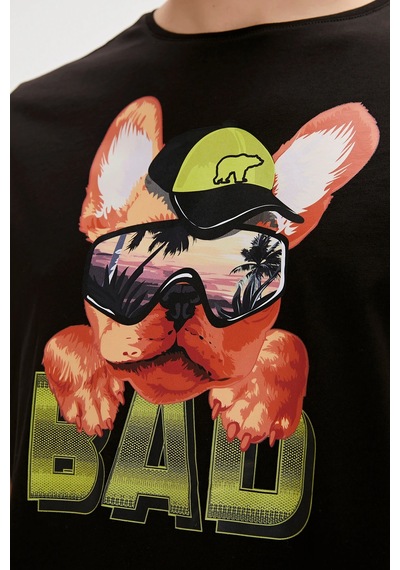 Bad Bear Spark T-shırt SİYAH