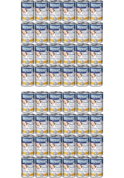 Bosphorus Tavuk Etli Kedi Konserve Maması 48 Adet X 415 Gr Parça Etli