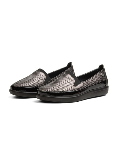 Pierre Cardin PC-52243-3441 Platin Parlak - Kadın Günlük Ayakkabı 35733